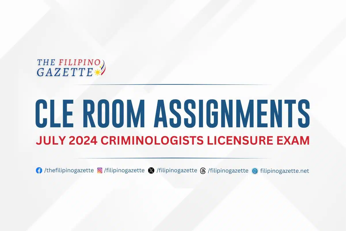 criminology room assignments